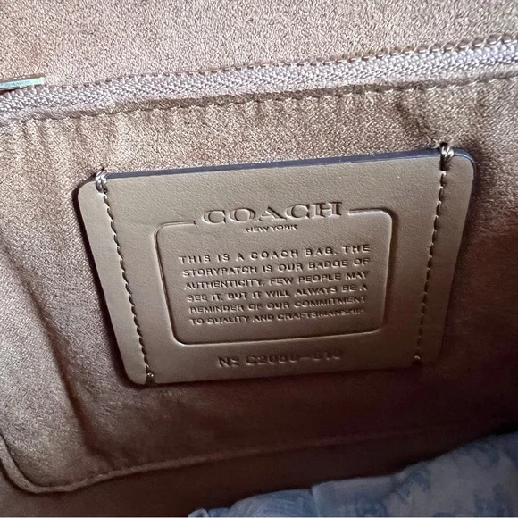 Coach Hutton Saddle Bag 610 Chalk